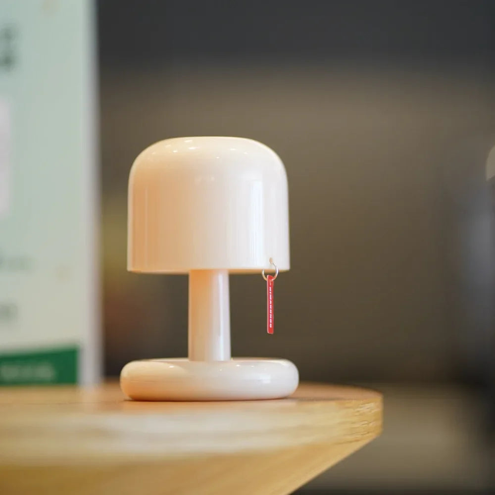 Mini Sunset Lamp USB Rechargeable Mushroom LED Night Light