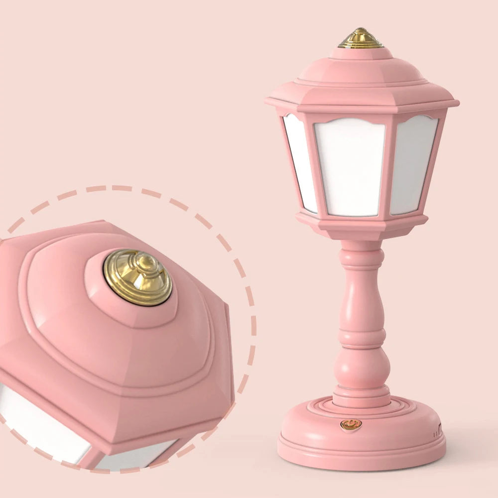 Retro Night Lights - USB Rechargeable Table Lamp
